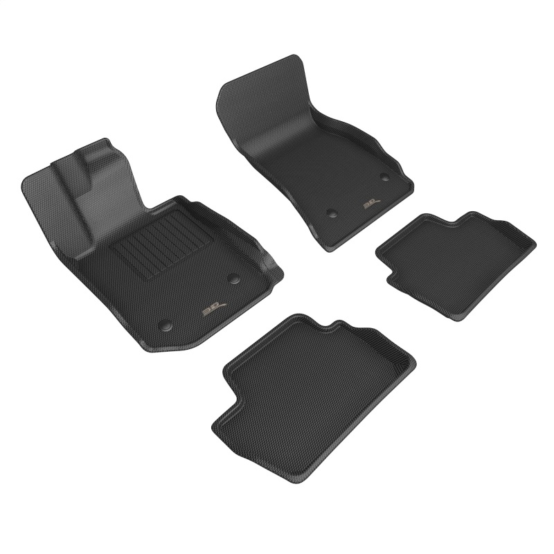 BMW 2 Series Coupe Floor Mats - 3D MAXpider - KAGU - Black - `22-`26 BMW 2 Series Coupe Floor Mats - 3D MAXpider - KAGU - Black - `22-`26